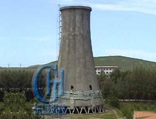 2008年内蒙古灵泉发电厂凉水塔