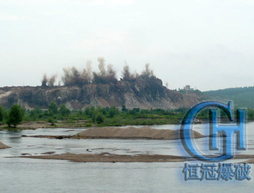 加格达奇80万方大爆破