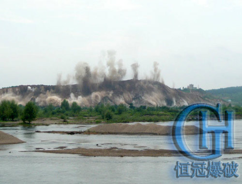 加格达奇80万方大爆破