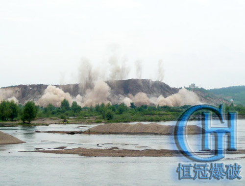 加格达奇80万方大爆破